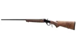 Browning Winchester 1885 Low Wall Hunter Rifle .22 Hornet Single Shot 24" Barrel High Grade Walnut - alternate view 3
