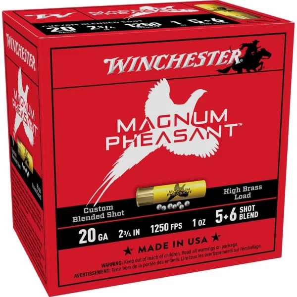 Winchester Ammunition WIN MAG PHST 20GA 2.75" #5/#6 25/250