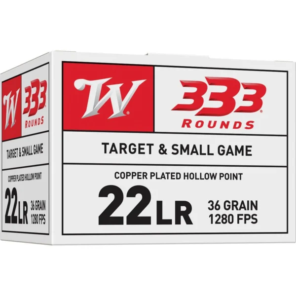 Winchester Ammunition WIN 22LR 36GR CPR HP 333/3330