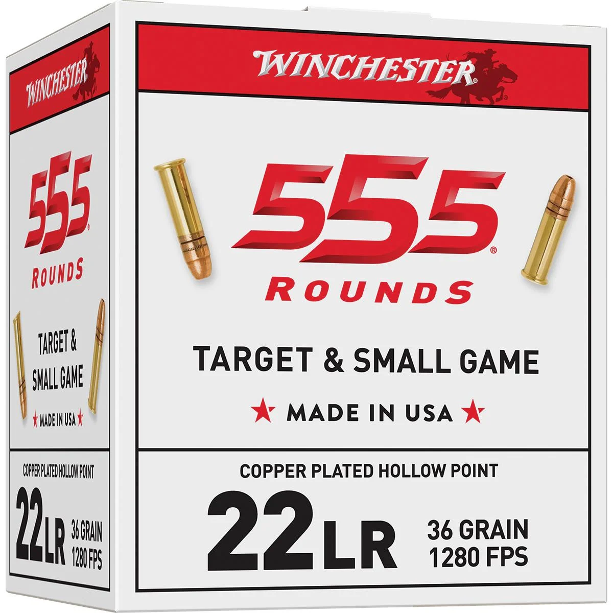 winchester-22-lr-bulk-pack-rimfire-ammunition-primary Winchester Ammunition Winchester .22 LR Bulk Pack Rimfire Ammunition .22 LR 36 gr CPHP 555/ct