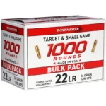 Winchester Ammunition Winchester Target & Small Game Rimfire Ammunition .22 LR 36gr PHP 1280 fps 1000/ct