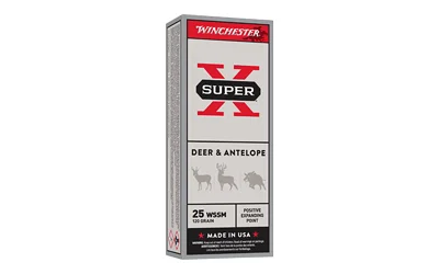 Winchester Ammunition WIN SPRX 25WSSM 120GR PEP 20/200
