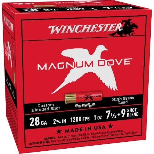 Winchester Ammunition WIN MAG DOV 28G 2.75" #7.5/#9 25/250