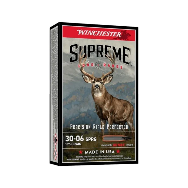 Winchester Ammunition WIN SUP LR 30-06 SPRG 195GR 20/200