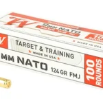 Winchester Ammunition WIN USA 9MM NATO 124GR FMJ 100/1000