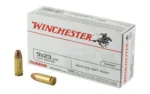 Winchester Ammunition WIN USA 9X23WIN 124GR JSP 50/500