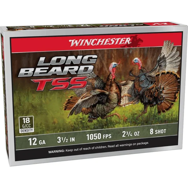Winchester Ammunition Winchester Long Beard TSS Shotshells 12ga. 3-1/2" 2-3/4oz 1050 fps #8 5/ct