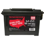 Winchester Ammunition Winchester M-22 Rimfire Rifle Ammunition .22 LR 40 gr. CPRN 1255 fps 2000/ct