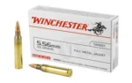 Winchester Ammunition Winchester M193 Target Rifle Ammunition 5.56X45 NATO 55 gr. FMJ 3180 fps 20/ct - alternate view 2