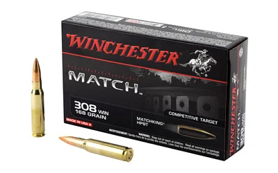 Winchester Ammunition WIN MATCH 308WIN 168GR SM BTHP 20/