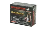 Winchester Ammunition Winchester PDX1 Defender Handgun Ammunition 9mm Luger (+P) 124 gr JHP 1200 fps 20/ct - alternate view 4