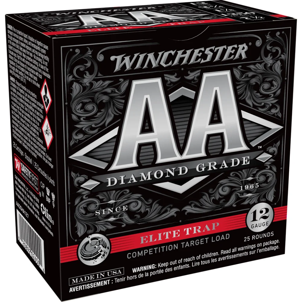 winchester-shotshell-12ga-aa-diamond-grade-primary Winchester Ammunition WIN AA DMND G 12GA 2.75" #7.5 25/250
