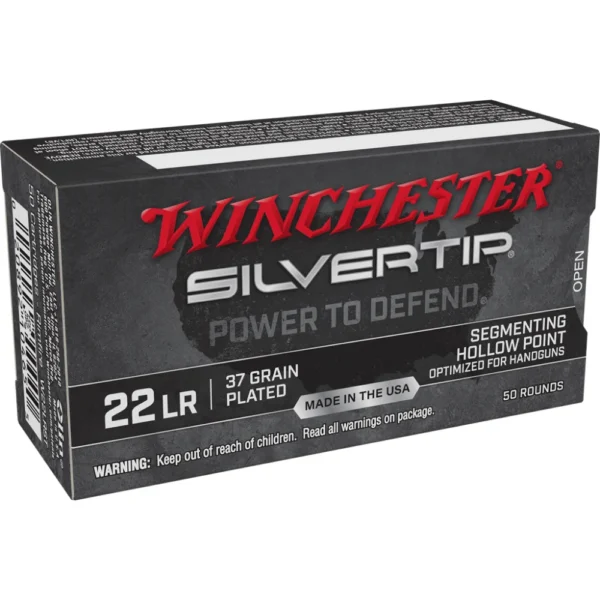 Winchester Ammunition WIN SILVERTIP 22LR 37GR HP 50/2000