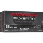 Winchester Ammunition Winchester Silvertip Rimfire Ammunition .22 WMR 40 gr. JHP 1320 fps 50/ct