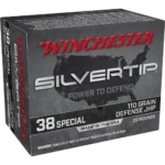 Winchester Ammunition Winchester Silvertip Handgun Ammunition .38 Spl 110 gr. HP 945 fps 20/ct