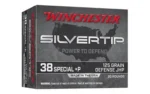 Winchester Ammunition Winchester Silvertip Handgun Ammunition 38 Spl(+P) 125 gr. JHP 945 fps 20/ct - alternate view 2