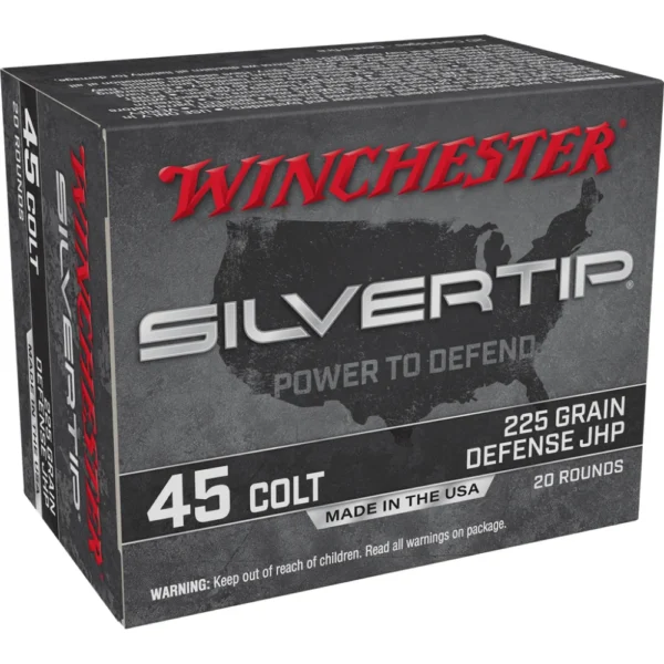 Winchester Ammunition WIN SIVERTIP 45C 225GR JHP 20/200