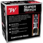Winchester Ammunition Winchester Super Match Shotshells 12ga 2-3/4" 9Plts 1300 fps #00 25ct