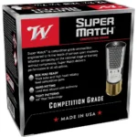 Winchester Ammunition Winchester Super Match Shotshells 12ga 2�" 1-1/8oz 1235 fps #7.5 25/ct