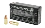 Winchester Ammunition Winchester Super Suppressed Handgun Ammunition 9mm Luger 147 gr. FMJE 990 fps 50/ct - alternate view 2