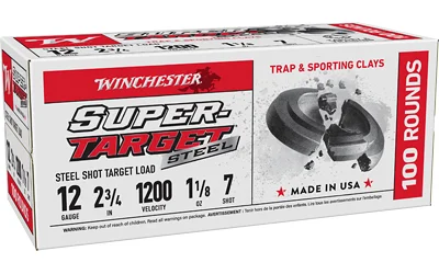 Winchester Ammunition WIN SPR TGT STL 12GA 2.75 #7 100/200