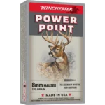 Winchester Ammunition Winchester Super-X Power Point Rifle Ammunition 8mm Mauser 170 gr. PSP 2360 fps 20/ct