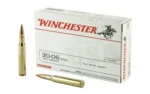 Winchester Ammunition Winchester USA Rifle Ammunition .30-06 Sprg 147 gr. FMJ 3020 fps 20/ct - alternate view 2