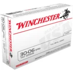 Winchester Ammunition Winchester USA Rifle Ammunition .30-06 Sprg 147 gr. FMJ 3020 fps 20/ct