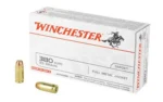 Winchester Ammunition Winchester USA Handgun Ammunition .380 ACP 95 gr FN 50/ct - alternate view 2