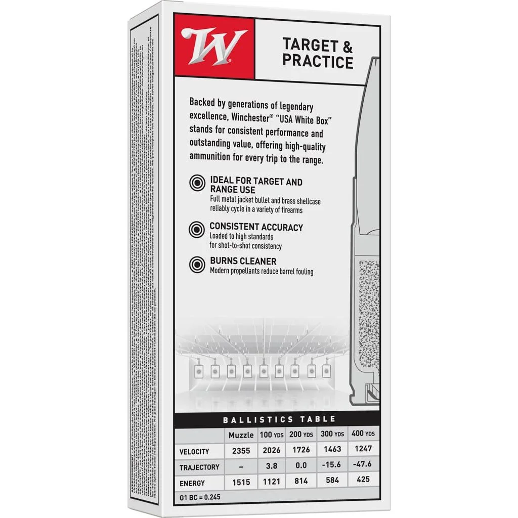 winchester-usa-7-62x39mm-123-gr-fmj-rifle-ammo-20-rds-primary Winchester Ammunition WIN USA 762X39 123GR FMJ 20/200