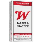 Winchester Ammunition WIN USA 9MM 115GR FMJ 50/500