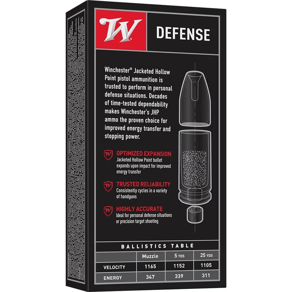 winchester-usa-9mm-luger-115-gr-jhp-ammunition-primary Winchester Ammunition Winchester USA Handgun Ammunition 9mm Luger 115 gr. JHP 1165 fps 50/ct