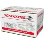 Winchester Ammunition Winchester USA Lake City M193 Rifle Ammunition 5.56X45 NATO 55 gr. FMJ 3240 fps 200/ct