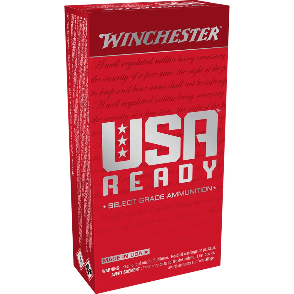 winchester-usa-ready-10mm-auto-180gr-fmj-1250-fps-50ct-primary Winchester Ammunition Winchester USA Ready Handgun Ammunition 10mm Auto 180gr FMJ 1250 fps 50/ct