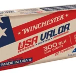 Winchester Ammunition WIN USA VALOR 300 BLK 200GR 20/200