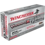 Winchester Ammunition Winchester Varmint X Rifle Ammunition .204 Ruger 32 gr. PT 4000 fps 20/ct