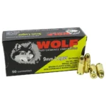 Wolf Performance Ammunition Wolf (Turkish) Performance Handgun Ammunition 9mm Luger 124gr FMJ 50/ct