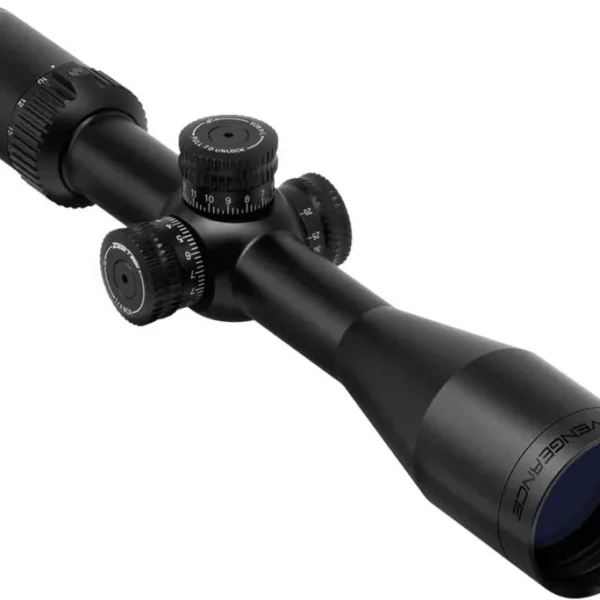 ZeroTech Vengeance Rifle Scope 4-20x50 30mm SFP PHR-ii MOA Illum. Black